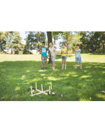 JEU D'ANNEAUX BOIS 50CM