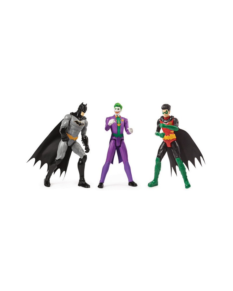 BATMAN PACK DE 3 PERS. 30CM