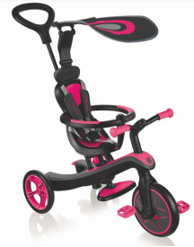 TRIKE EXPLORER TRICYCLE 4EN1 ROSE