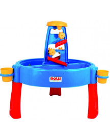 TABLE EAU/SABLE 98X98X77 + CASCADE D'EAU