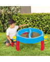 TABLE EAU/SABLE 98X98X77 + CASCADE D'EAU