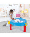 TABLE EAU/SABLE 98X98X77 + CASCADE D'EAU
