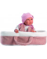 BEBE MIMI 42CM SONORE + COUFFIN