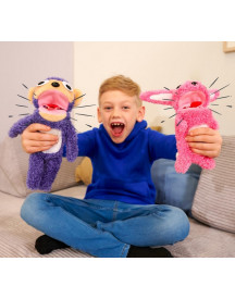 PEL SCREAMERZ OURS/LAPIN/SINGE AST