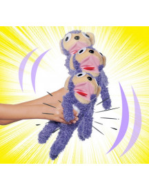 PEL SCREAMERZ OURS/LAPIN/SINGE AST