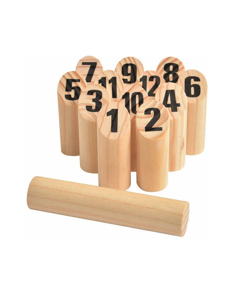 JEU DE QUILLES FINLANDAISES BOIS