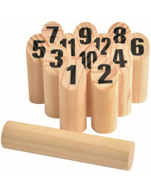 JEU DE QUILLES FINLANDAISES BOIS