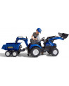 TRACTOPELLE + GRUE NEW HOLLAND + REMORQU