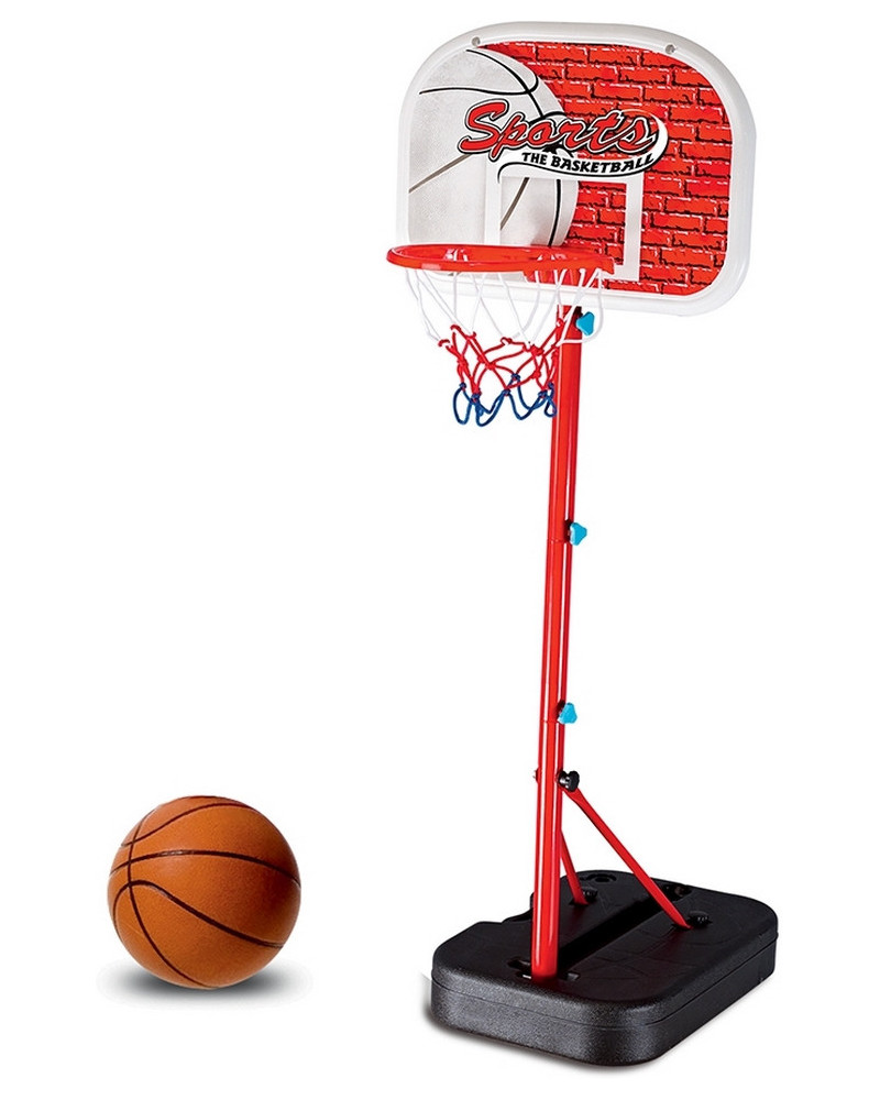 BASKET SUR PIED METAL 170CM + BALLON