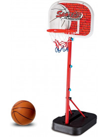 BASKET SUR PIED METAL 170CM + BALLON