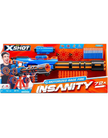 XSHOT INSANITY RAGE GUN MOTORISE 72 FLEC