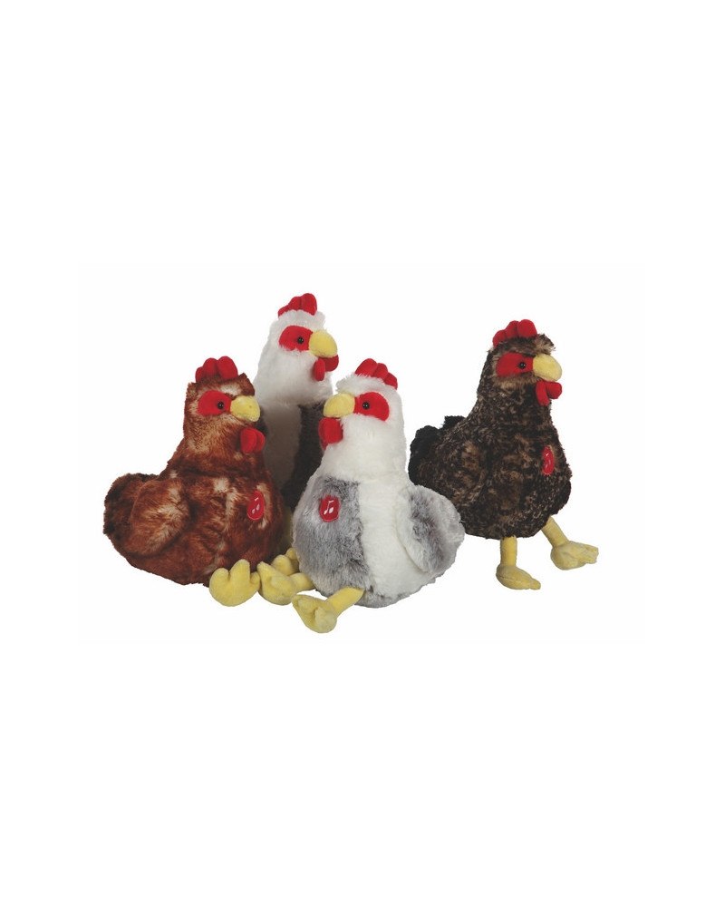 POULE/COQ SONORE 22CM