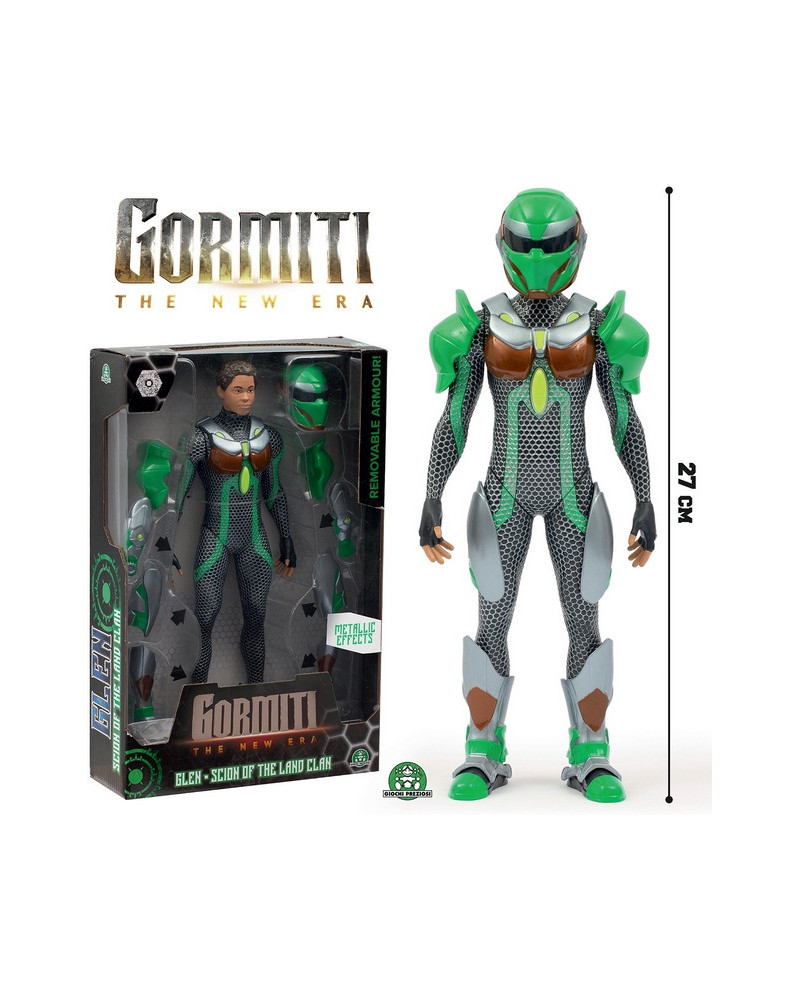GORMITI FIG. ARTICULEE 27CM + ARMURE SCI