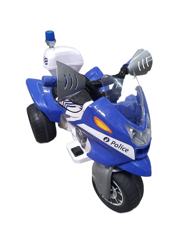 TRIMOTO POLICE BELGE 6V. + GYRO PHARE
