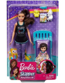 BARBIE COFFRET BABYSITTER ET ENFANT