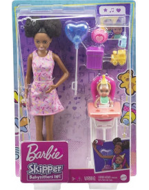 BARBIE COFFRET BABYSITTER ET ENFANT