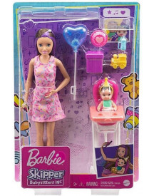 BARBIE COFFRET BABYSITTER ET ENFANT