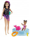 BARBIE COFFRET BABYSITTER ET ENFANT