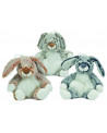 LAPIN ASSIS AVEC BILLES 20CM