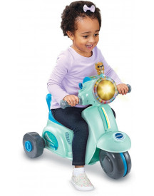 PORTEUR SCOOTER INTERACTIF BLEU