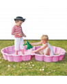 BAC A SABLE COQUILLE ROSE 87X78X20CM
