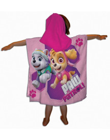 PONCHO POLYESTER 55X110CM PAW PATROL ROS
