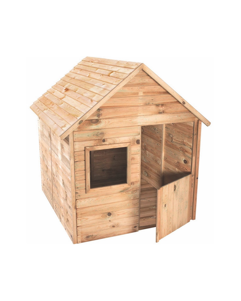 MAISON BOIS MARINA 119X123X158+PLANCHER