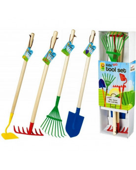 SET 4 GRANDS OUTILS JARDIN...