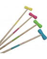 JEU DE CROQUET 4 JOUEURS BOIS
