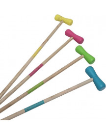 JEU DE CROQUET 4 JOUEURS BOIS
