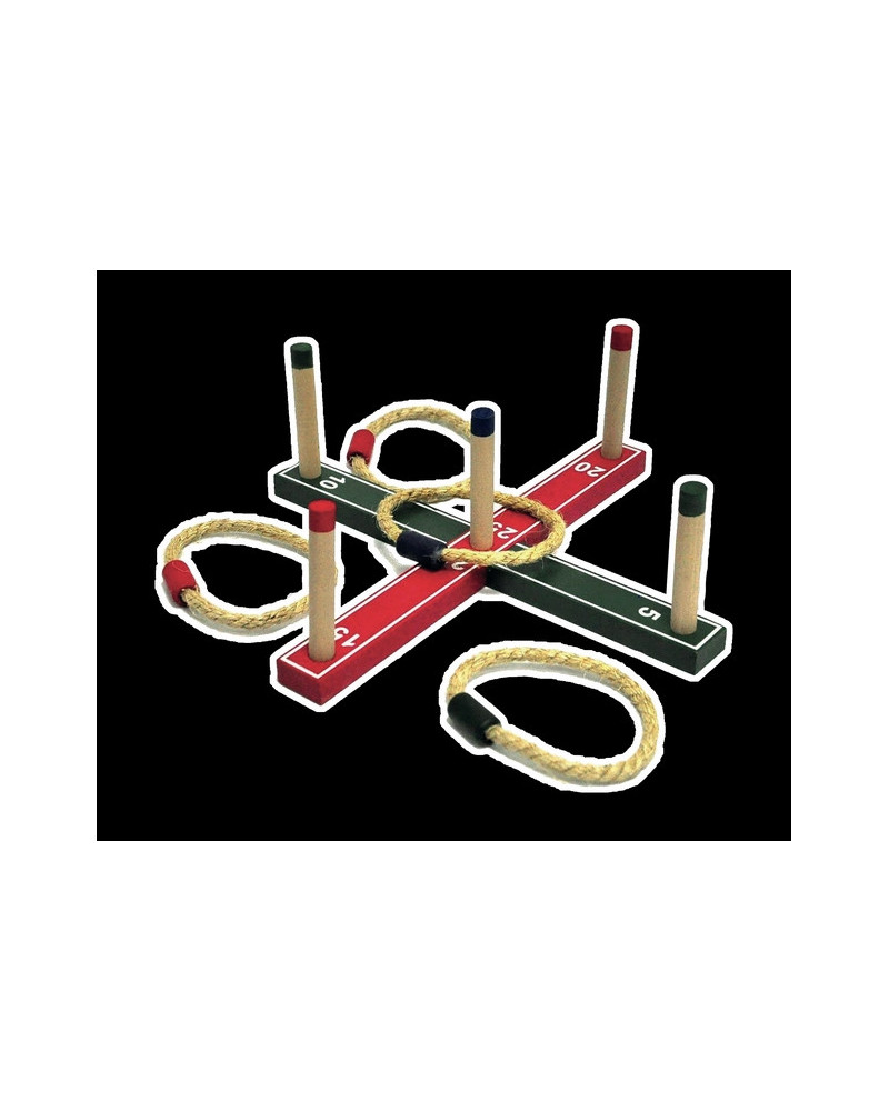JEU D'ANNEAUX EN CROIX