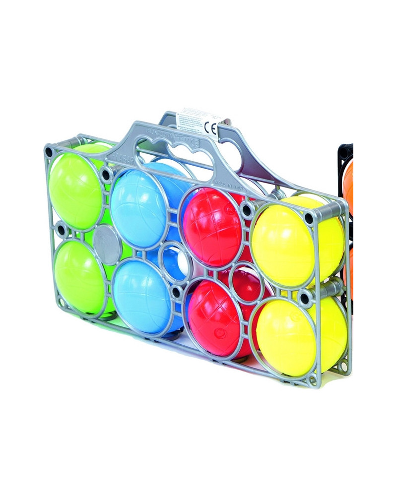 PANIER 8 BOULES PETANQUE PLASTIQUE
