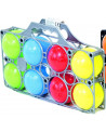 PANIER 8 BOULES PETANQUE PLASTIQUE