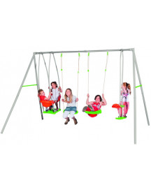 PORTIQUE JADE 2M20 2 BALANCOIRES 1 FACE