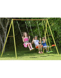PORTIQUE METAL ELIROU 2M20 2 BALANCOIRE