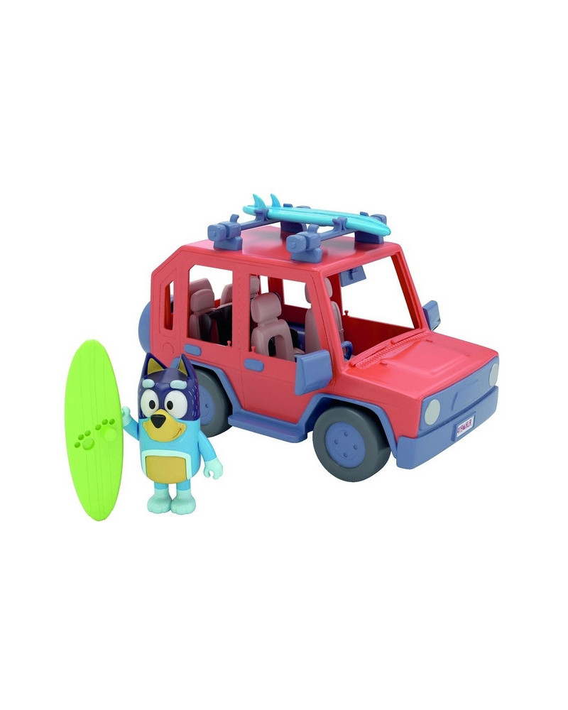 BLUEY JEEP DE PLAGE + BANDIT