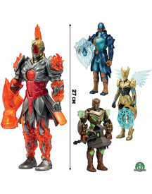 GORMITI FIG. ARTICULEE 27CM+ARME MECHANT