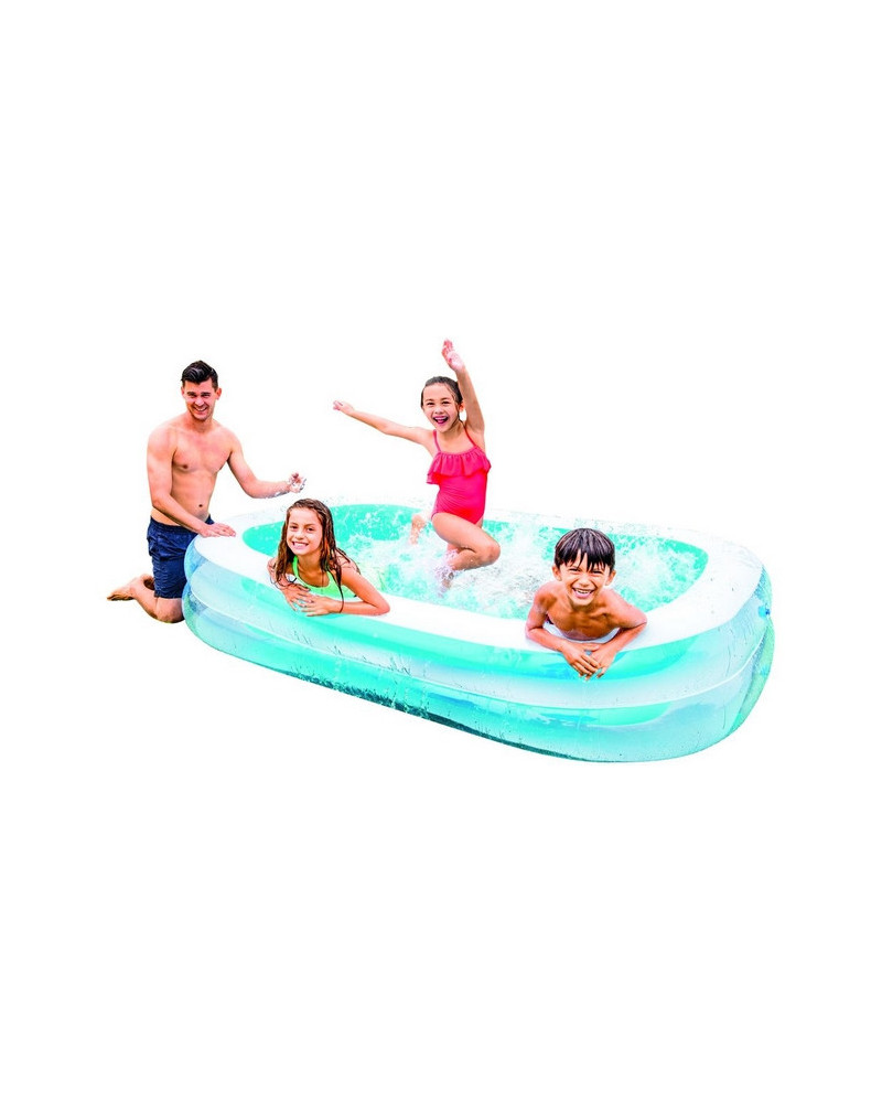 PISCINE FAMILY 2 BOUDINS 262X175X56CM