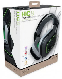 CASQUE FILAIRE HC-9 GRIS ET VERT