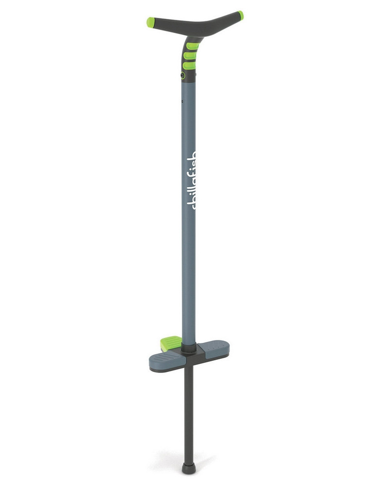 POGO STICK 110CM GRIS/ANIS