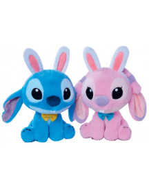 PEL STITCH OU ANGEL LAPINOUX 25CM ASS.