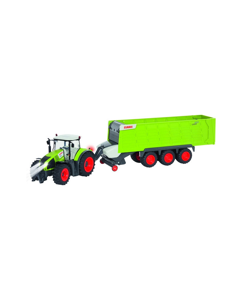 R.C. 1/16 TRACTEUR CLAAS +REMORQUE 2.4GH