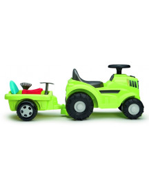 PORTEUR TRACTEUR + REMORQUE JARDINIER