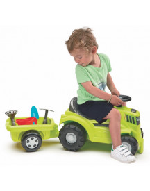 PORTEUR TRACTEUR + REMORQUE JARDINIER