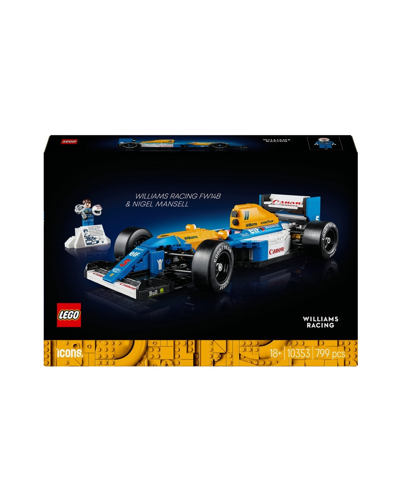 WILLIAMS RACING FW14B ET NIGEL MANSELL