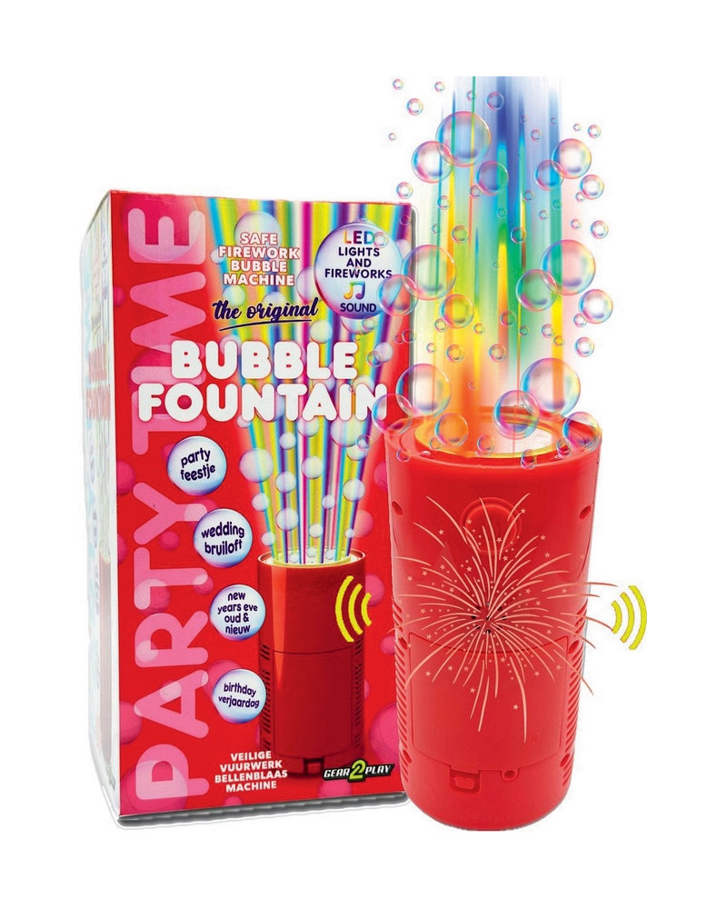 FONTAINE MULTICOLORE A BULLES