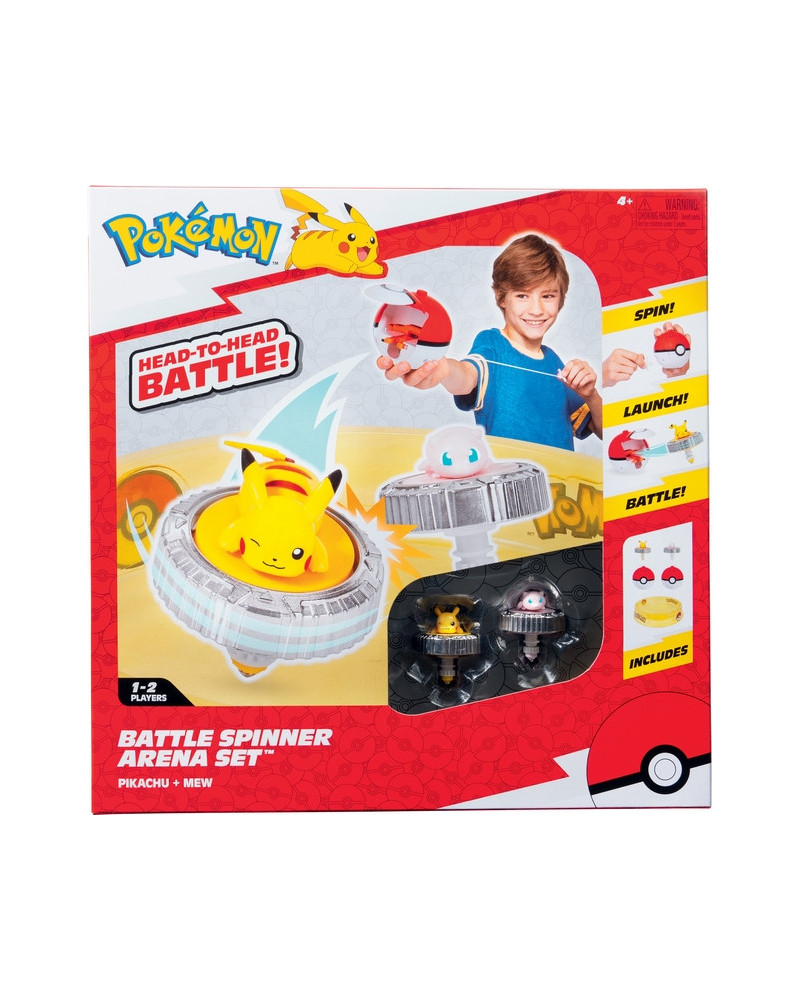 POKEMON BATTLE ARENA 2 BOULES ET 2 TOUPI