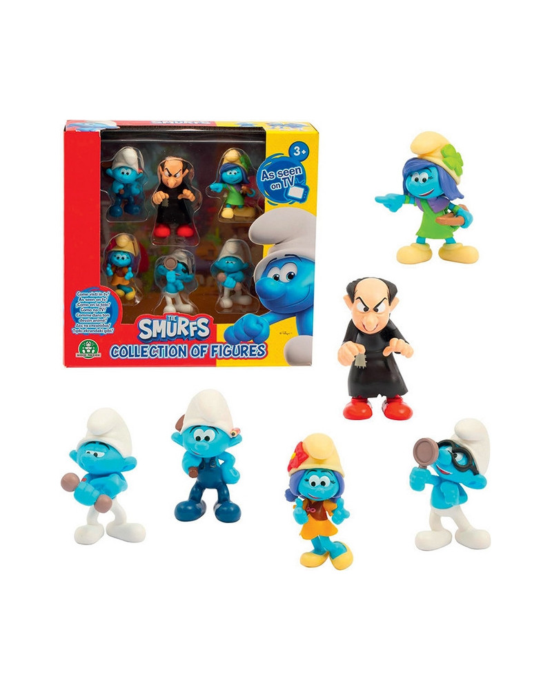 SCHTROUMFS COFFRET 6 FIGURINES 5.5CM