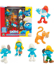 SCHTROUMFS COFFRET 6 FIGURINES 5.5CM
