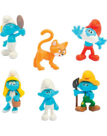 SCHTROUMFS COFFRET 6 FIGURINES 5.5CM